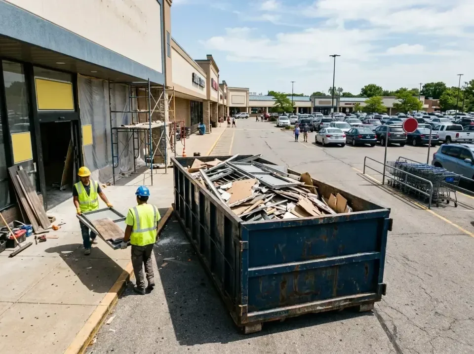retail-store-renovation-debris-003 — frequently asked questions, Roll-off Dumpster Rentals in Pearland, TX